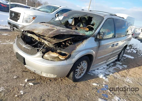 2004 Chrysler Town & Country Ex from USA, damaged, VIN 2C4GP74LX4R579128